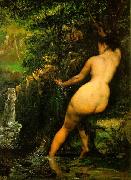 Gustave Courbet La Source oil